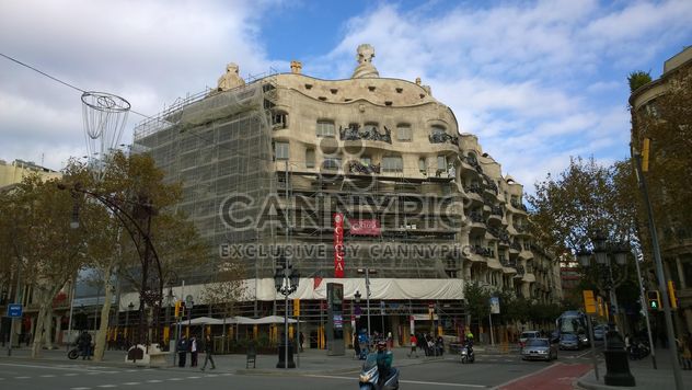 Gaudi's La Pedrera Building in Barcelona - бесплатный image #187857