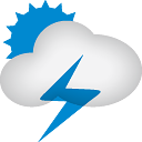Sun Clouds Thunder - Free icon #189137