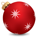 Christmas Ball Red - Free icon #190247