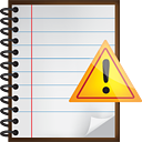 Notes Warning - бесплатный icon #190467