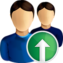 Users Up - icon #190587 gratis