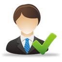 Accept Business User - Free icon #193277