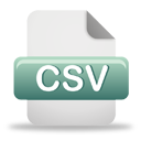 Csv File - бесплатный icon #193847