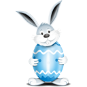 Bunny Egg Blue - Free icon #193877