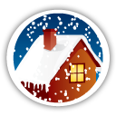 Merry Christmas Home - Kostenloses icon #194657