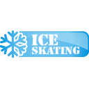 Ice Skating Button - бесплатный icon #197107