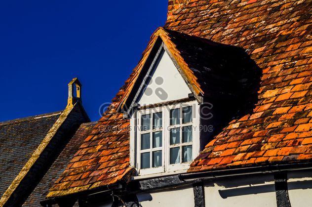 Roof of traditional English cottage - бесплатный image #198337