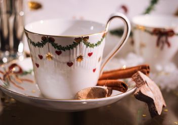 Christmas tea cup - Kostenloses image #199047
