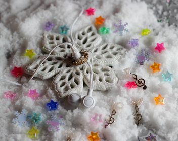 glitter snowflake - Kostenloses image #200797