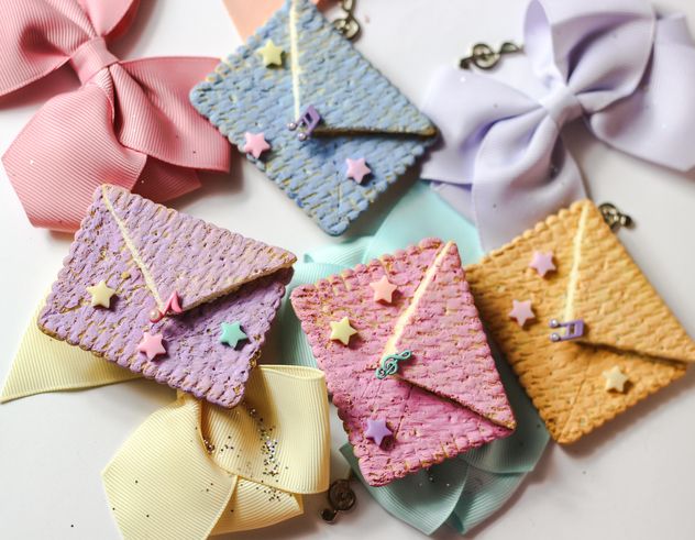 Cookies With A colorful Bows - image #200997 gratis