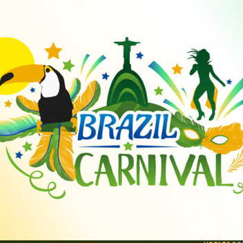 Free Vector Brazil Carnival Design - Kostenloses vector #202307