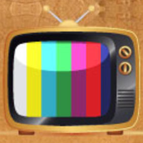 Free Vector Old Tv Illustration - Free vector #203327