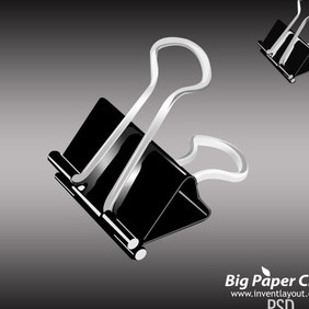 Big Paper Clip Psd - vector #203737 gratis
