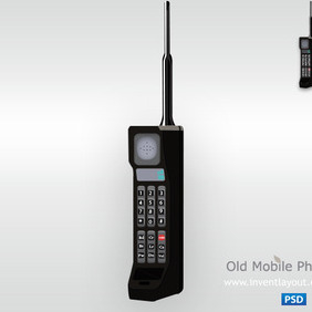 Old Mobile Phone - Free vector #204117