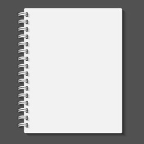 FREE VECTOR OF THE DAY #46: VECTOR NOTEBOOK - Free vector #204527