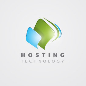 Hosting Logo 01 - бесплатный vector #207667