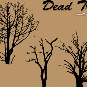 Dead Tree Vector -1 - vector #209137 gratis