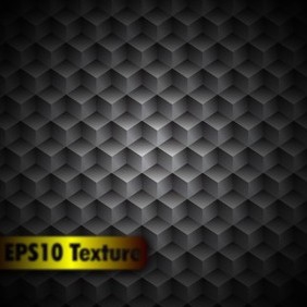 Cubic Metal Texture - Background - Free vector #209167