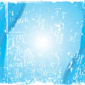 Grunge White In Blue Background Free Design - vector gratuit #209707 