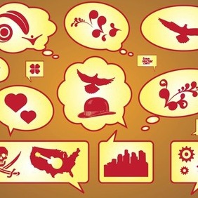 Free Vector Icons Set 2. - Free vector #210317