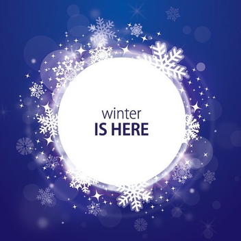 Winter Is Here - Free vector #212077