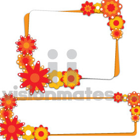 Flowers Banners - Kostenloses vector #212217