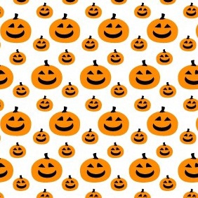 A Pumpkin Pattern - vector #212627 gratis