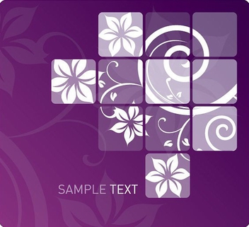 Swirly Flower Design - бесплатный vector #213617