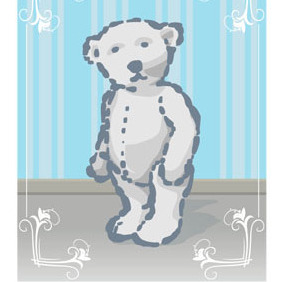 Teddy Bear - vector gratuit #213797 