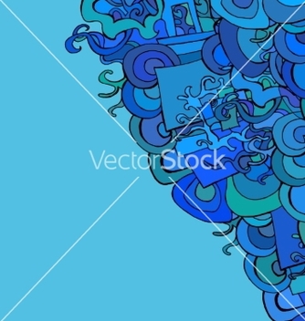 Free abstract banner from the circular concept vector - Free vector #214497