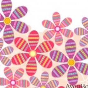 Free Flower Vector Background3 - Free vector #215707