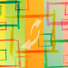 Grunge Colored Vector Art Background - vector gratuit #217897 