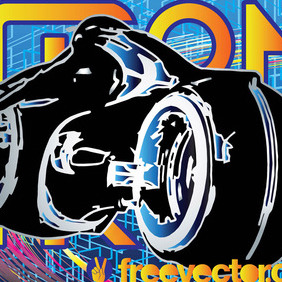 Tron Vector - vector gratuit #218767 