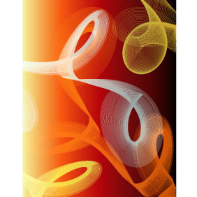 Abstract Swooshes Vector 2 - Free vector #218997