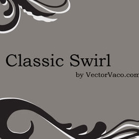 Classic Swirl - бесплатный vector #219347
