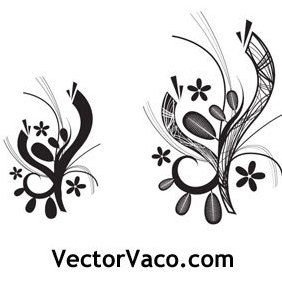 Deco Vector Floral - vector gratuit #219437 
