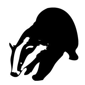 Badger Silhouette - Free vector #219767