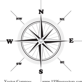 Vector Compass - Free vector #220737
