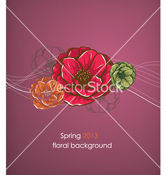 Free floral vector - vector #220837 gratis