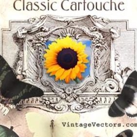 Vintage Cartouche - vector gratuit #222077 
