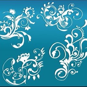 Hand Drawn Floral - Free vector #222087