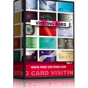 VISITING CARD - vector gratuit #223047 
