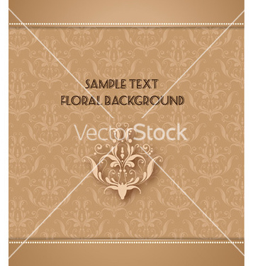 Free floral background vector - бесплатный vector #225057