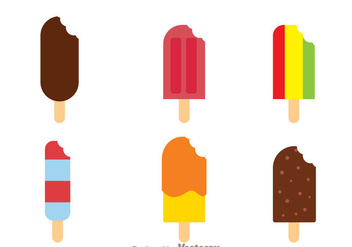 Colorful Ice Cream Vectors - бесплатный vector #272467