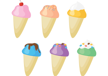 Snow Cone Collections - Free vector #272807
