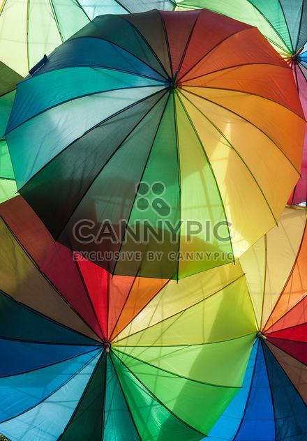 Rainbow umbrellas - image #273127 gratis