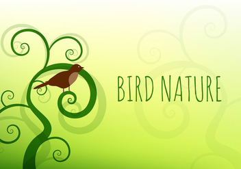 Bird nature vector - Free vector #273307