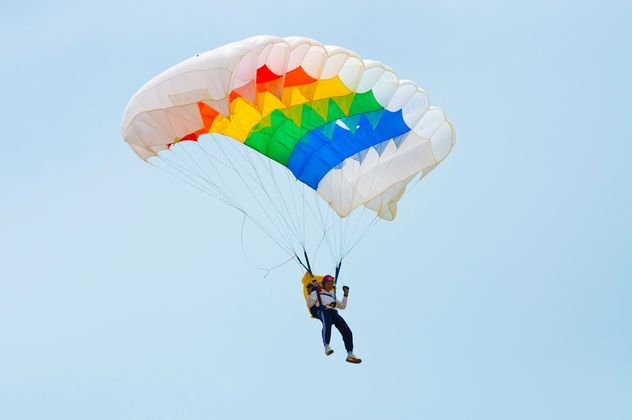 colorful of parachute - image gratuit #273607 