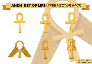 Ankh Key Of Life Free Vector Pack - Free vector #273957