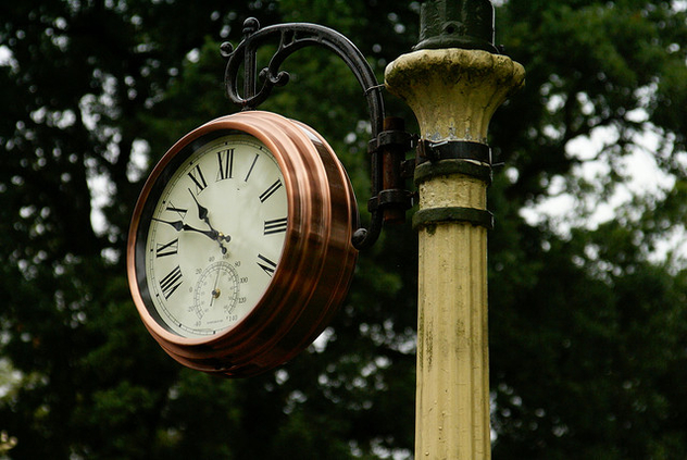 Clock for the railway at Whipsnade Zoo - image #275797 gratis